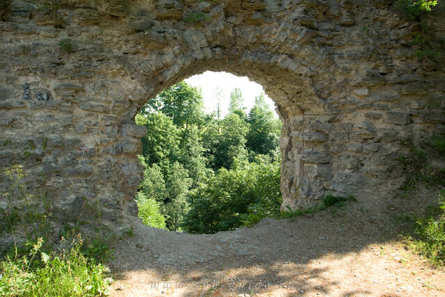 Крепость Копорье, арка в Южной стене