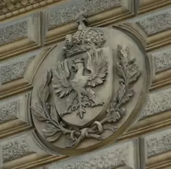 Герб царства Польского - дворец великого князя Владимира Александровича