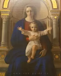 Исаакиевский собор, икона «Богородица с младенцем», Т. Нефф, 1847 г.