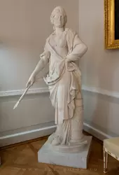 Мраморная статуя императрицы Екатерины II, неизвестный скульптор, Вестибюль