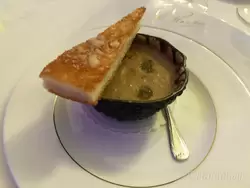 Крем суп из белых грибов, сет Классика  в ресторане «Палкинъ»