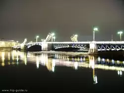 Нева и Дворцовый мост