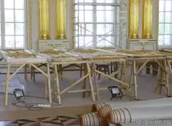 Екатерининский дворец, ремонт дверей