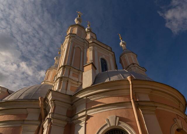 Андреевский собор в Санкт-Петербурге, купола