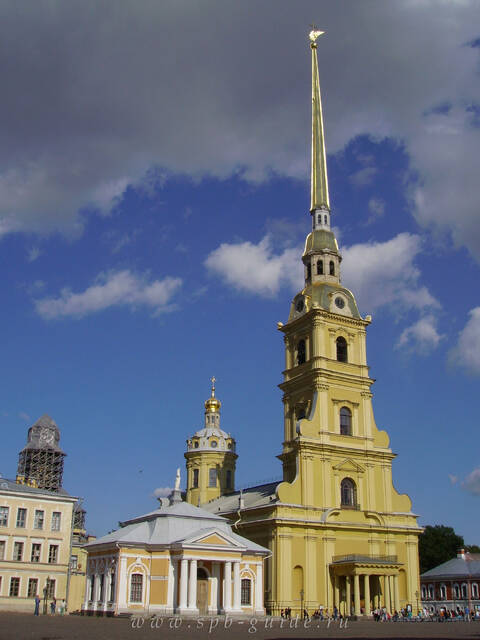 Смотровая площадка на колокольне Петропавловского собора